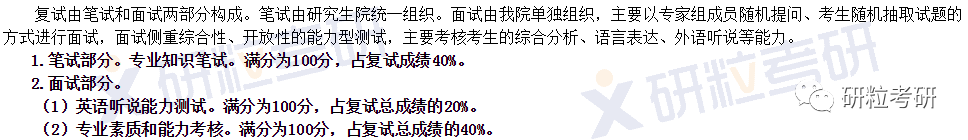 研粒考研专硕考研考情分析