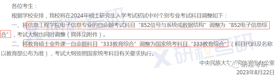 研粒考研复试科目已调整