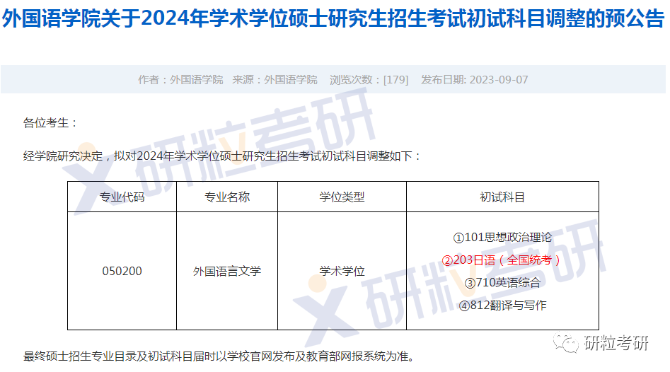 研粒考研复试科目已调整