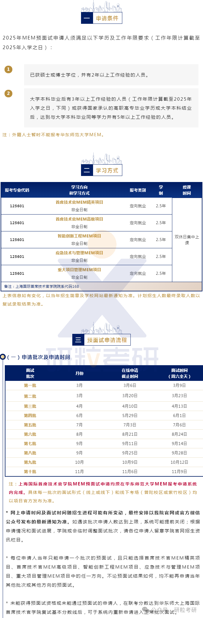 25考研华东师范大学招生简章