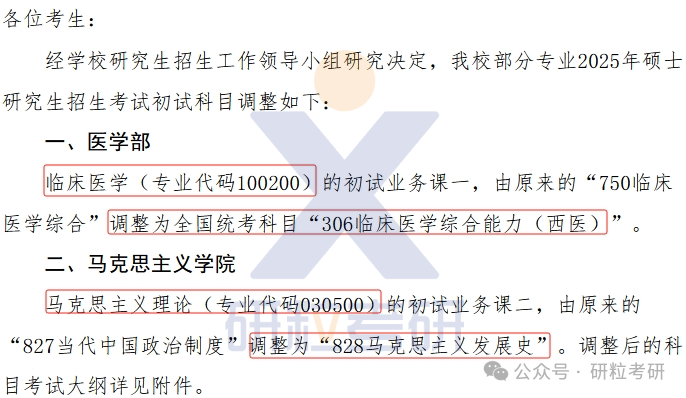 25考研宁波大学科目调整